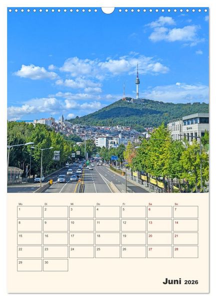 Produktbild: Entdecke Seoul (Wandkalender 2026 DIN A3 hoch), CALVENDO Monatskalender