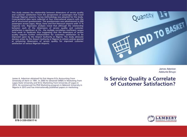 Produktbild: Is Service Quality a Correlate of Customer Satisfaction?