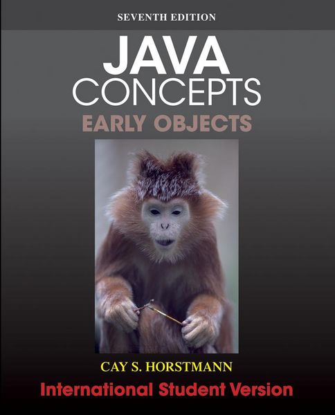 Produktbild: Horstmann, C: Java Concepts