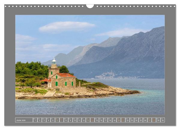 Produktbild: Croatia Dreamland on the Adriatic Sea (Wall Calendar 2026 DIN A3 landscape), CALVENDO 12 Month Wall Calendar