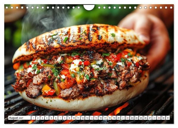 Produktbild: D&ouml;ner macht sch&ouml;ner, t&uuml;rkischer Geschmack von deinem D&ouml;nermann (Wandkalender 2027 DIN A4 quer), CALVENDO Monatskalender