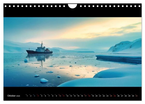 Produktbild: Puristische Landschaften (Wandkalender 2026 DIN A4 quer), CALVENDO Monatskalender