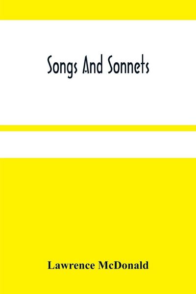 Produktbild: Songs And Sonnets