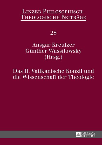 Produktbild: Das II. Vatikanische Konzil und die Wissenschaft der Theologie
