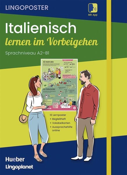 Produktbild: Lingoposter: Italienisch lernen im Vorbeigehen