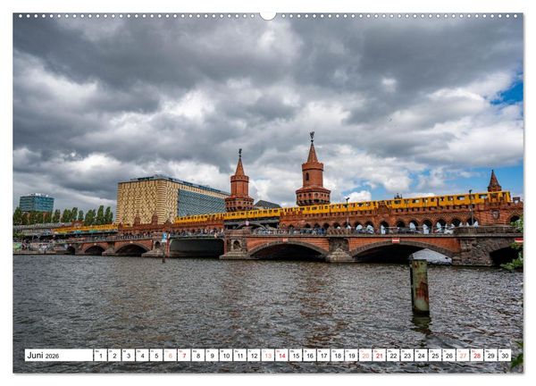 Produktbild: Faszination Berlin - Stadtansichten zwischen Himmel und Spree (hochwertiger Premium Wandkalender 2026 DIN A2 quer), Kunstdruck in Hochglanz
