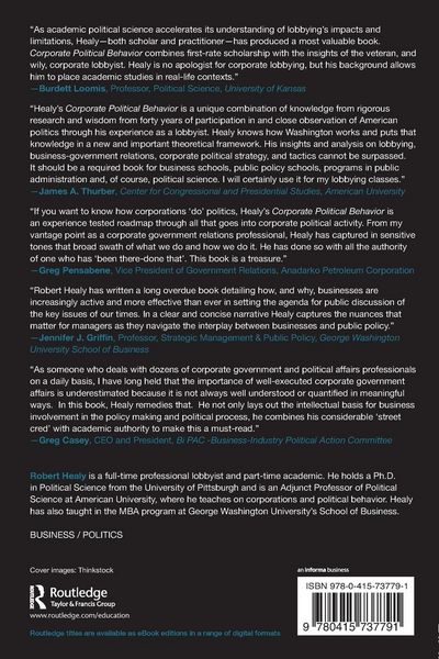 Produktbild: Corporate Political Behavior