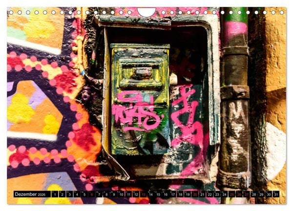 Produktbild: Street art London Michael Jaster (Wandkalender 2026 DIN A4 quer), CALVENDO Monatskalender
