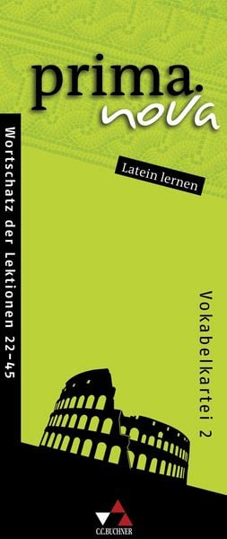 Produktbild: prima.nova Latein lernen / prima.nova Vokabelkartei 2