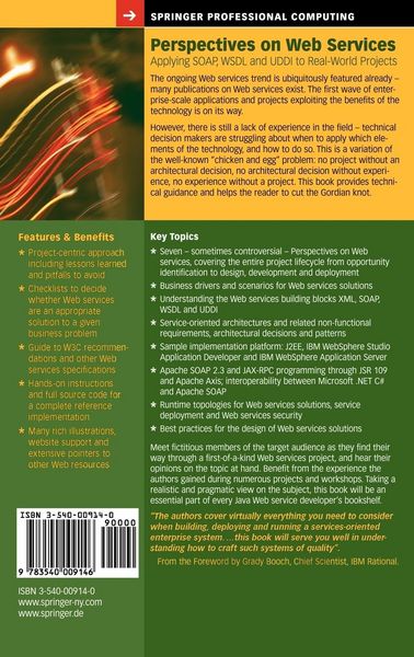 Produktbild: Perspectives on Web Services
