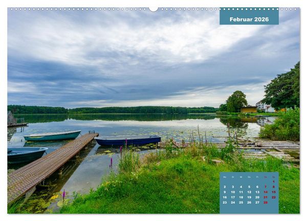 Produktbild: Lychen Uckermark (hochwertiger Premium Wandkalender 2026 DIN A2 quer), Kunstdruck in Hochglanz