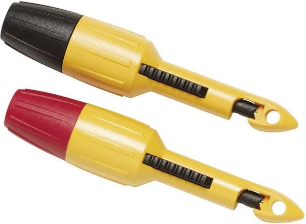 Produktbild: Fluke TP82 Pr&uuml;fspitzen-Set 2149080 Buchse 2mm CAT I Rot, Schwarz 1St.