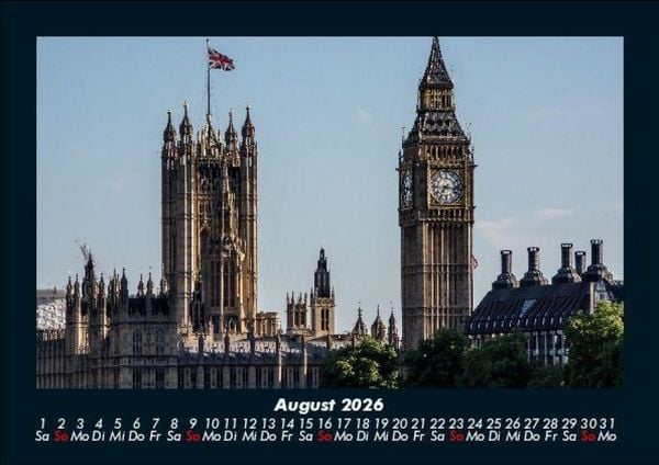 Produktbild: London - Impressionen 2026 Fotokalender DIN A5