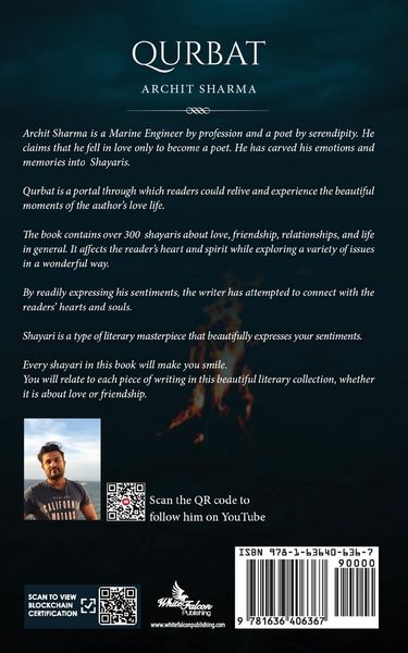 Produktbild: Qurbat - A Collection of Shayaris about Love, Friendship, Relationships & Life