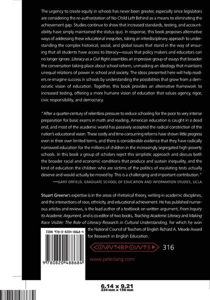Produktbild: Literacy as a Civil Right