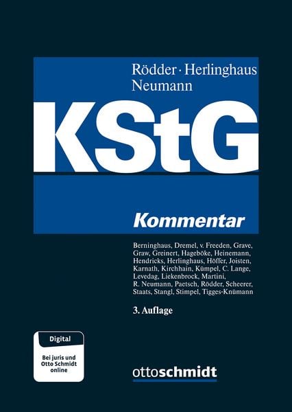 Produktbild: K&ouml;rperschaftsteuergesetz (KStG)