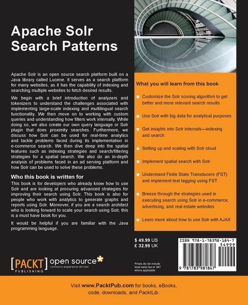 Produktbild: Apache Solr Search Patterns