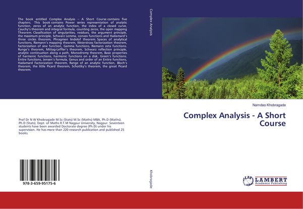 Produktbild: Complex Analysis - A Short Course