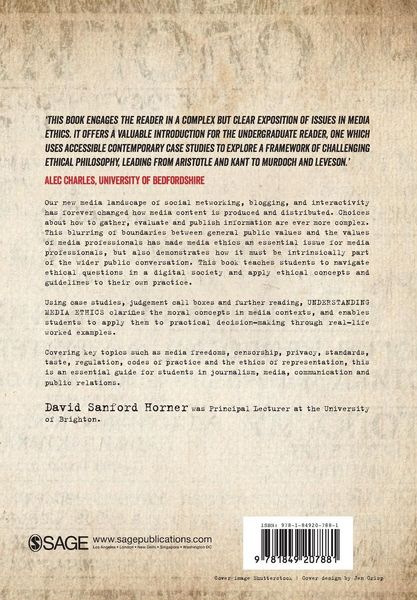 Produktbild: Understanding Media Ethics