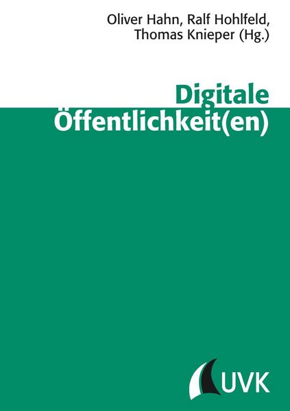 Produktbild: Digitale &Ouml;ffentlichkeit(en)