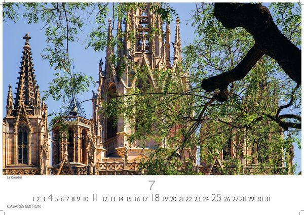 Produktbild: Barcelona Kalender 2027 &ndash; Wandkalender | Fotokalender Spanien 24x35 cm - Foto. mit den sch&ouml;nsten Motiven, Sehensw&uuml;rdigkeiten & Inspirationen"