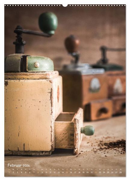Produktbild: Alte Kaffeem&uuml;hlen (hochwertiger Premium Wandkalender 2026 DIN A2 hoch), Kunstdruck in Hochglanz