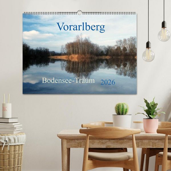Produktbild: Vorarlberg Bodensee-Traum2026 (Wandkalender 2026 DIN A2 quer), CALVENDO Monatskalender