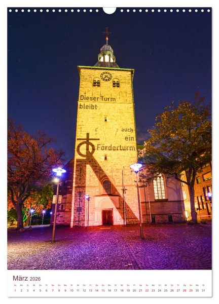 Produktbild: Ruhrgebiet - Malerischer Spaziergang (Wandkalender 2026 DIN A3 hoch), CALVENDO Monatskalender