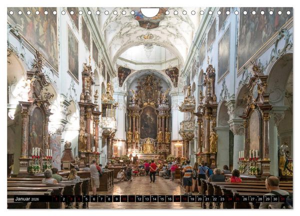 Produktbild: Salzburg - &Ouml;sterreich (Wandkalender 2026 DIN A4 quer), CALVENDO Monatskalender