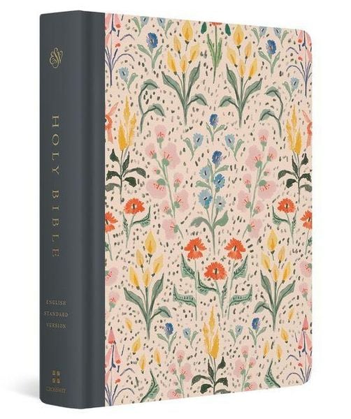 Produktbild: ESV Single Column Journaling Bible, Artist Series (Cloth Over Board, Lulie Wallace, in Bloom)
