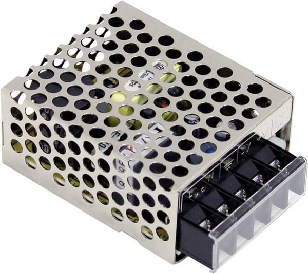 Produktbild: Mean Well RS-15-24 Schaltnetzteil 24 V/DC 0.625A 15W