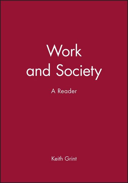 Produktbild: Work and Society