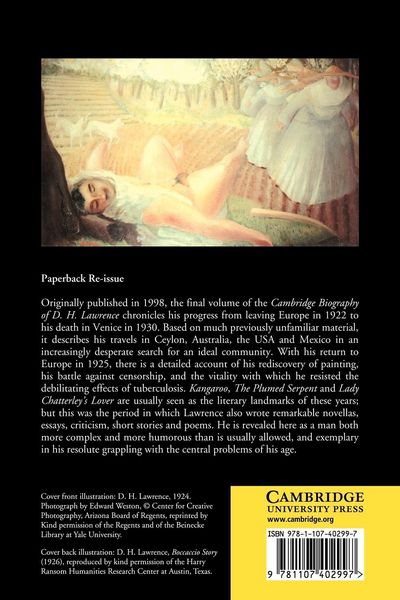 Produktbild: D. H. Lawrence