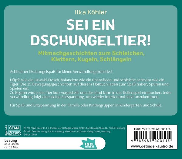 Produktbild: FamilyFlow. Sei ein Dschungeltier!