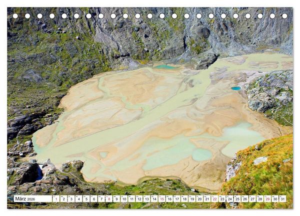 Produktbild: Rund um den Gro&szlig;glockner (Tischkalender 2026 DIN A5 quer), CALVENDO Monatskalender
