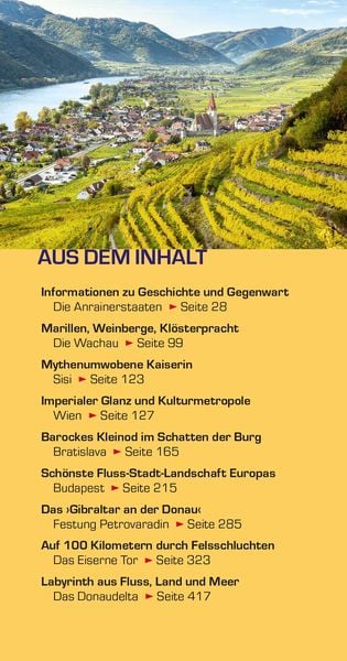 Produktbild: TRESCHER Reiseführer Kreuzfahrten Donau