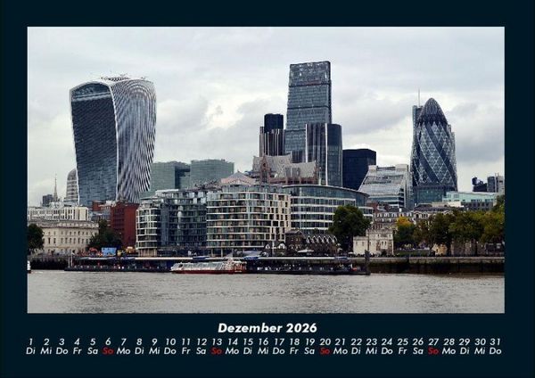 Produktbild: London - Impressionen 2026 Fotokalender DIN A4