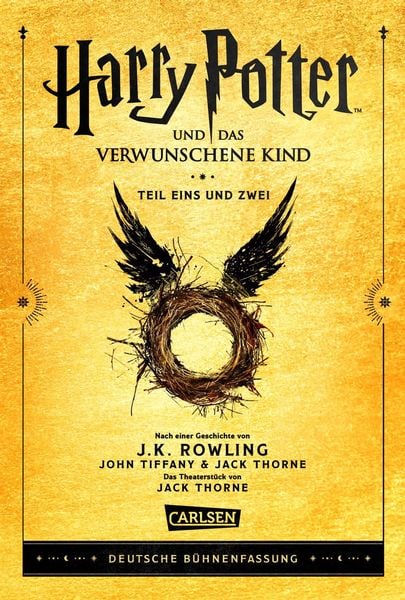 Harry Potter and the Cursed Child alternative edition cover