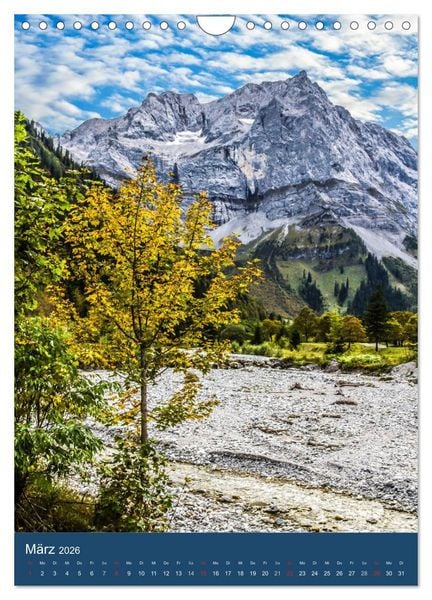 Produktbild: Karwendel - Hinterriss-Eng (Wandkalender 2026 DIN A4 hoch), CALVENDO Monatskalender