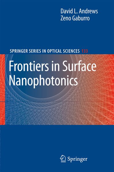 Produktbild: Frontiers in Surface Nanophotonics