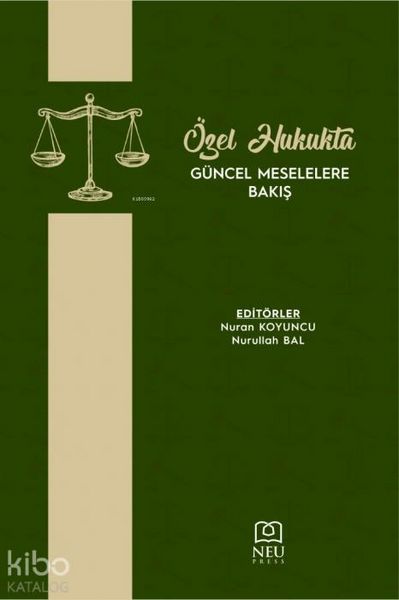Produktbild: &Ouml;zel Hukukta G&uuml;ncel Meselelere Bakis