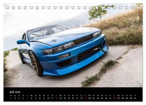 Produktbild: Nissan Silvia PS13 (Tischkalender 2026 DIN A5 quer), CALVENDO Monatskalender