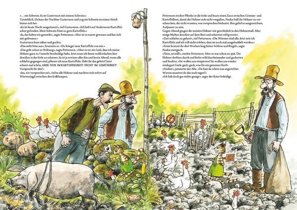 Pettersson und Findus. Aufruhr im Gemüsebeet