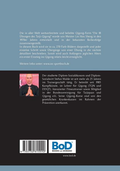 Produktbild: Die 18 &Uuml;bungen des Taiji-Qigong by Gabi Philippsen