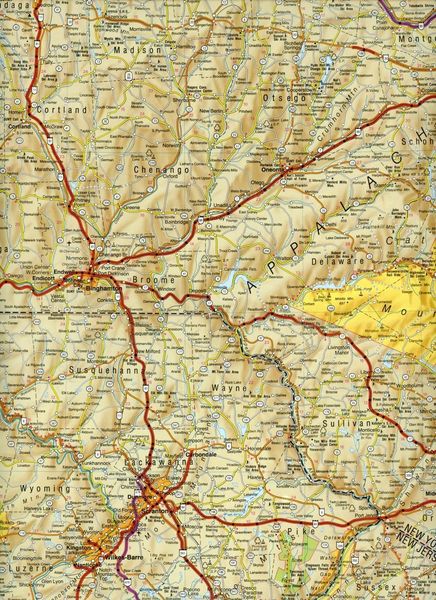 Produktbild: USA Nordosten 1 : 700 000. Hildebrand's Urlaubskarte