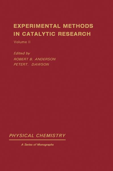 Produktbild: Experimental Methods in Catalytic Research