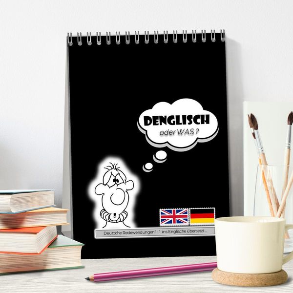 Produktbild: DENGLISCH oder was? (Tischkalender 2026 DIN A5 hoch), CALVENDO Monatskalender