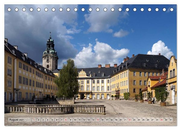 Produktbild: Mittel-Th&uuml;ringen (Tischkalender 2027 DIN A5 quer), CALVENDO Monatskalender