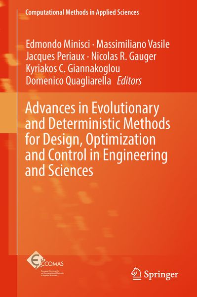 Produktbild: Advances in Evolutionary and Deterministic Methods for Design, Optimization and Control in Engineering and Sciences