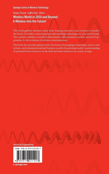 Produktbild: Wireless World in 2050 and Beyond: A Window into the Future!